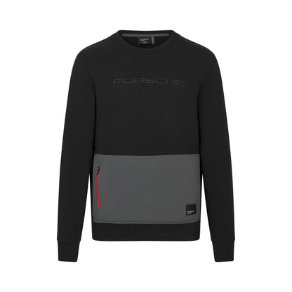 Porsche Motorsport Utility Crew Sweatshirt Black