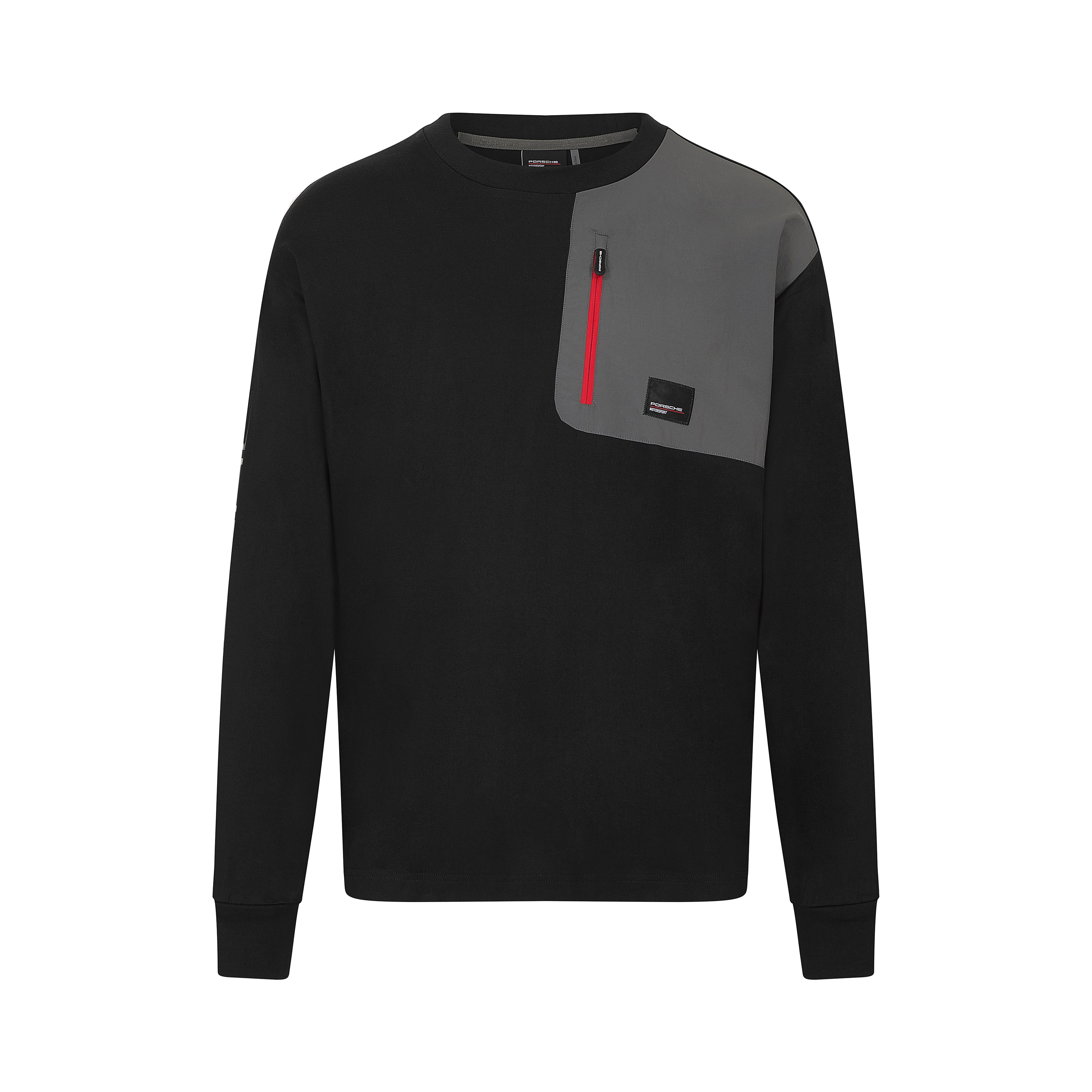 Porsche Motorsport Utility Long Sleeve T-Shirt Black