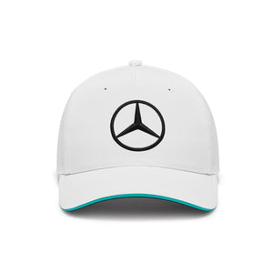 Mercedes AMG Petronas F1 2024 Team Baseball Hat White