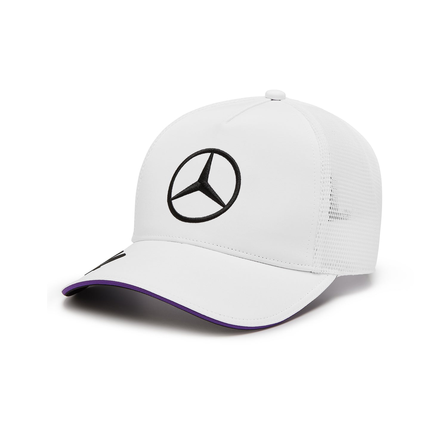 Mercedes AMG Petronas F1 Lewis Hamilton Baseball Hat White