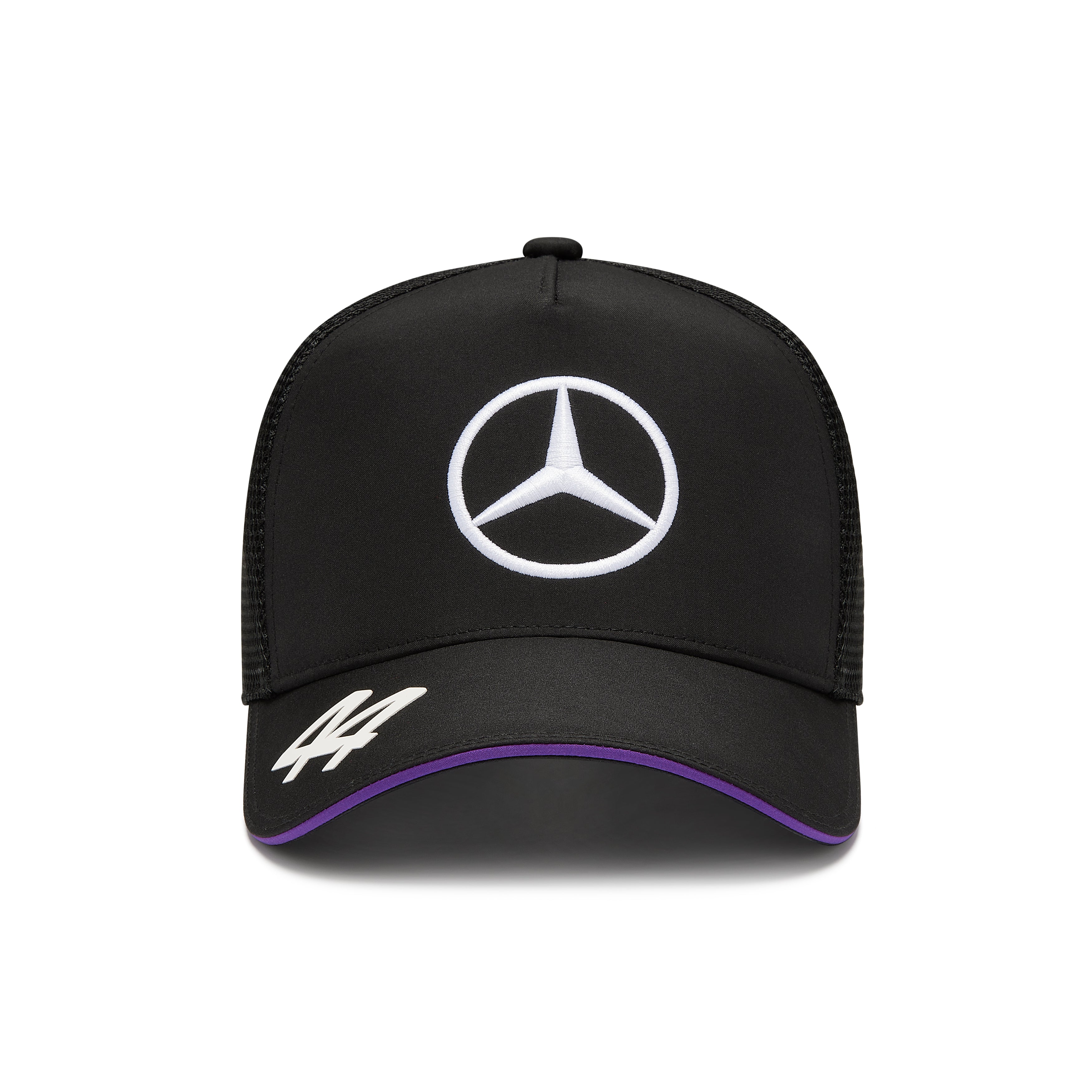 Mercedes AMG Petronas F1 2024 Lewis Hamilton Baseball Hat Black