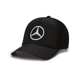 Mercedes AMG Petronas F1 2024 Lewis Hamilton Baseball Hat Black