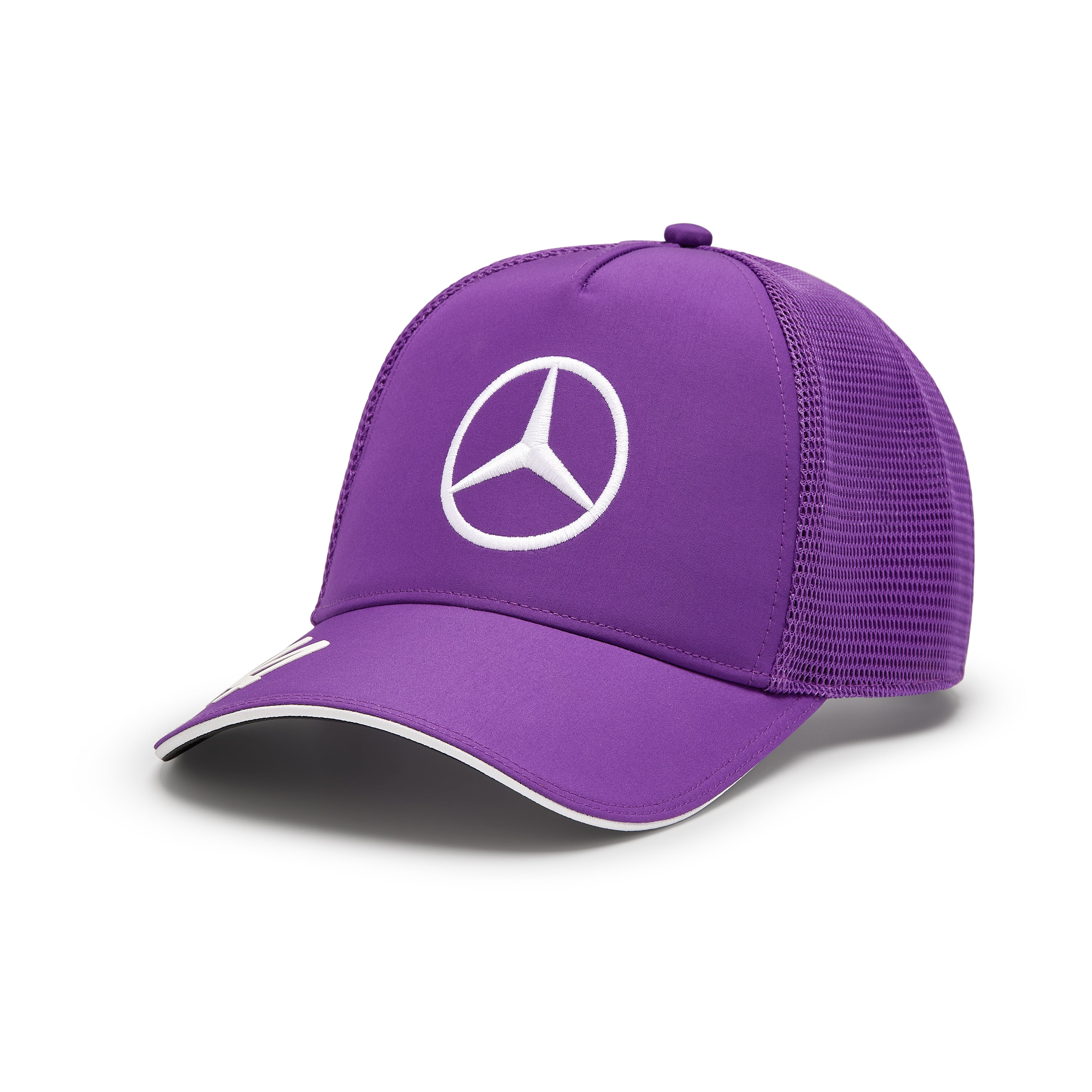 Mercedes AMG Petronas F1 2024 Lewis Hamilton Baseball Hat Purple