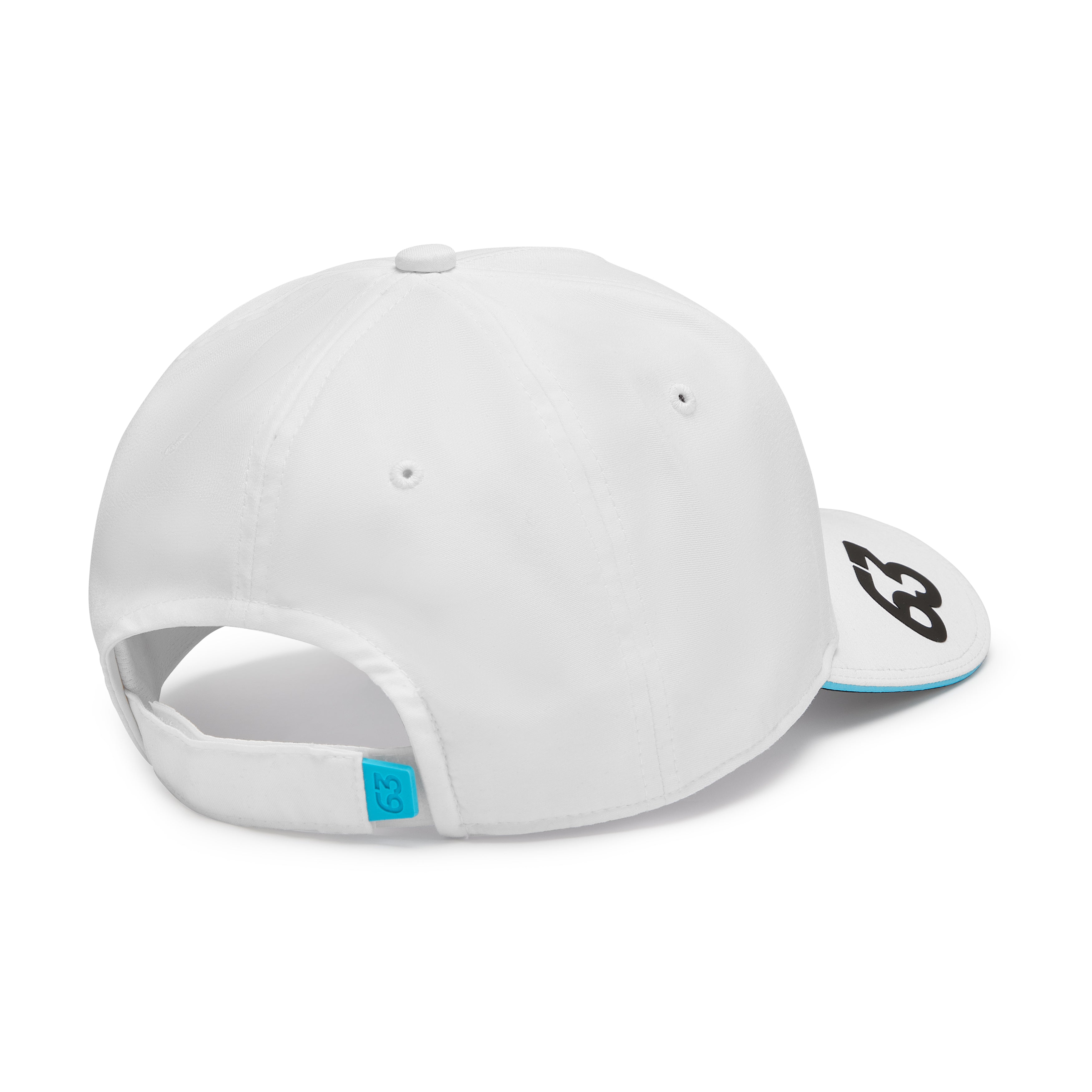 Mercedes AMG Petronas F1 2024 George Russell Adult Baseball Hat White