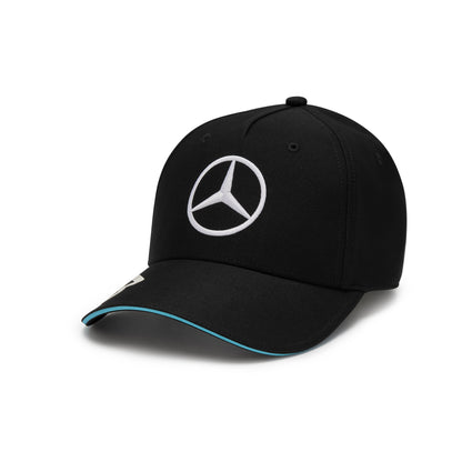 Mercedes AMG Petronas F1 George Russell Adult Baseball Hat Black