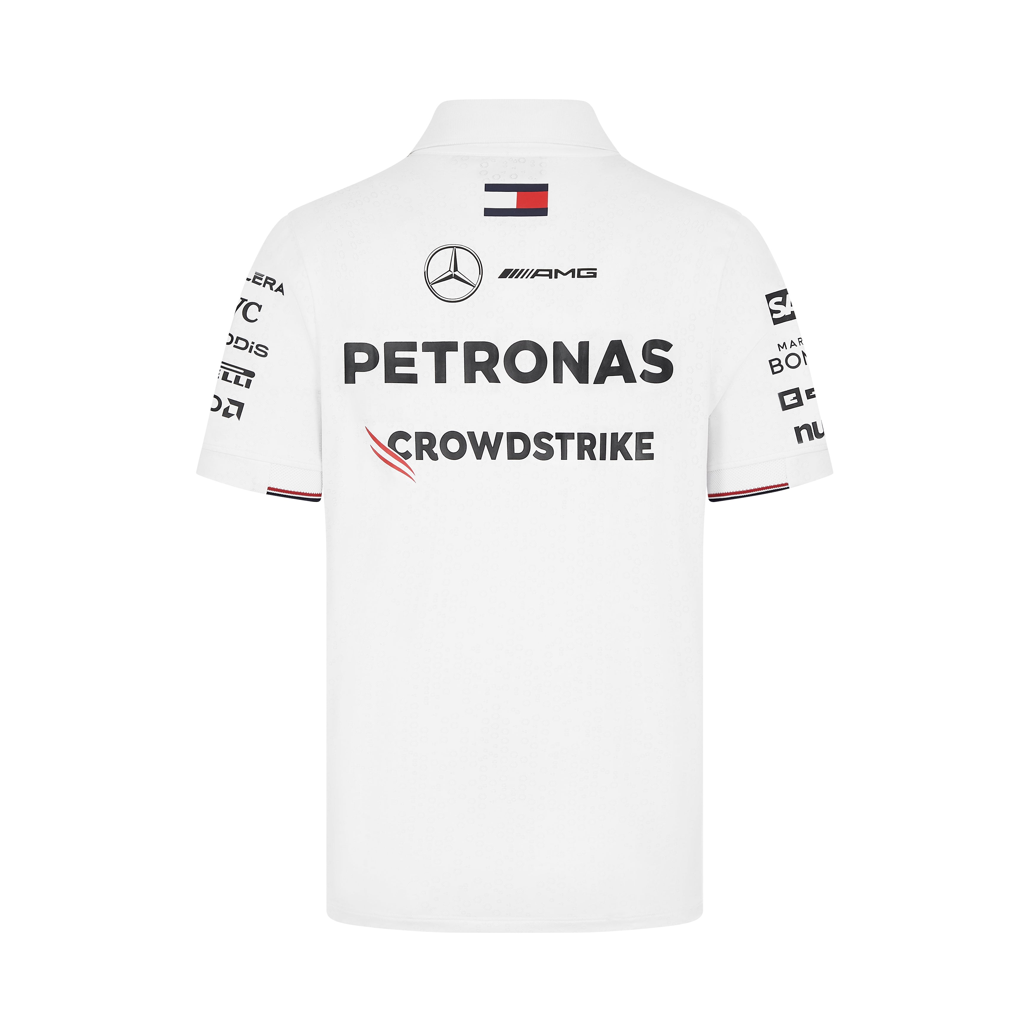 Mercedes AMG Petronas F1 2024 Men's Team Polo White