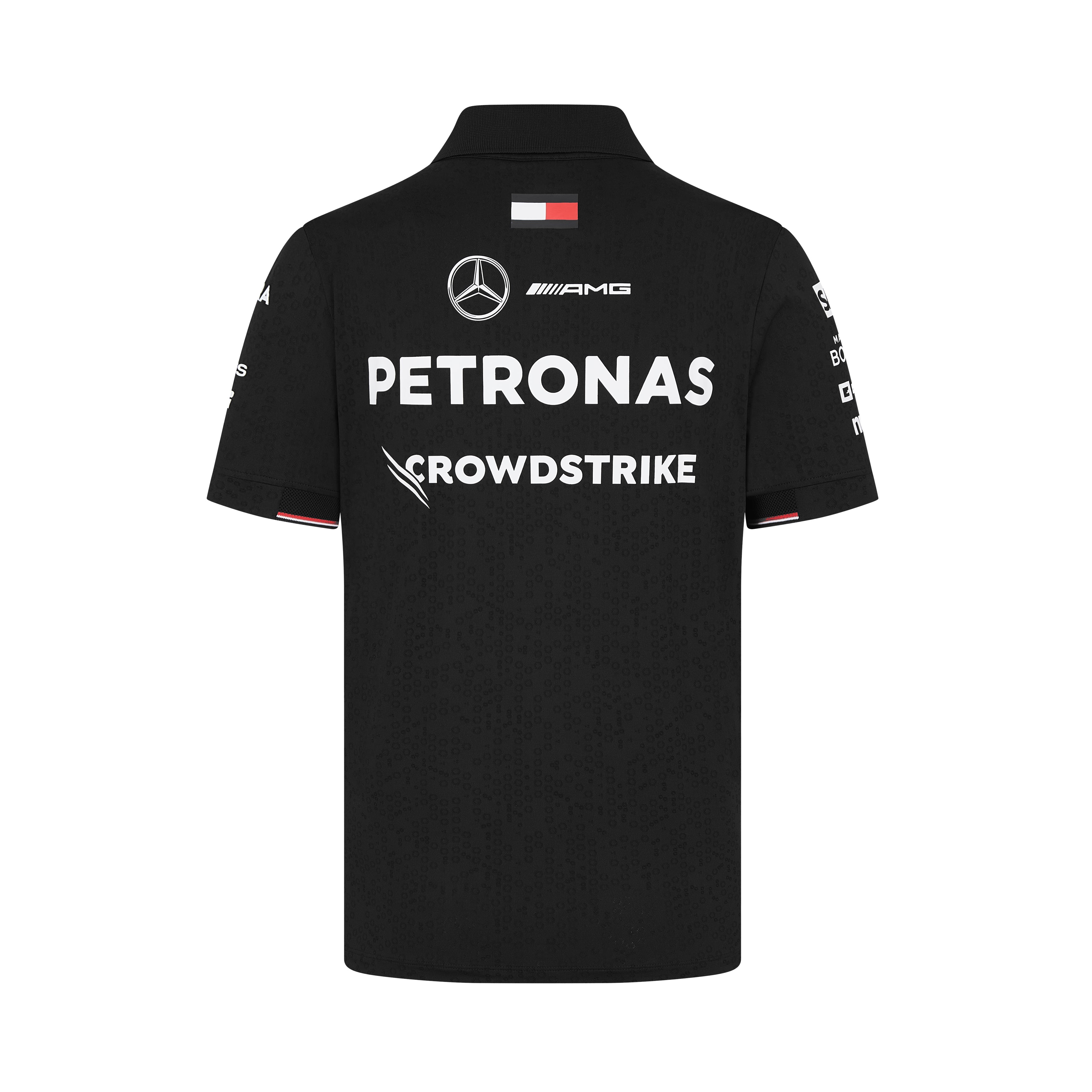 Mercedes AMG Petronas F1 2024 Men's Team Polo Black