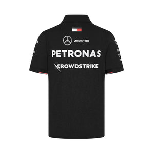 Mercedes AMG Petronas F1 2024 Men's Team Polo Black