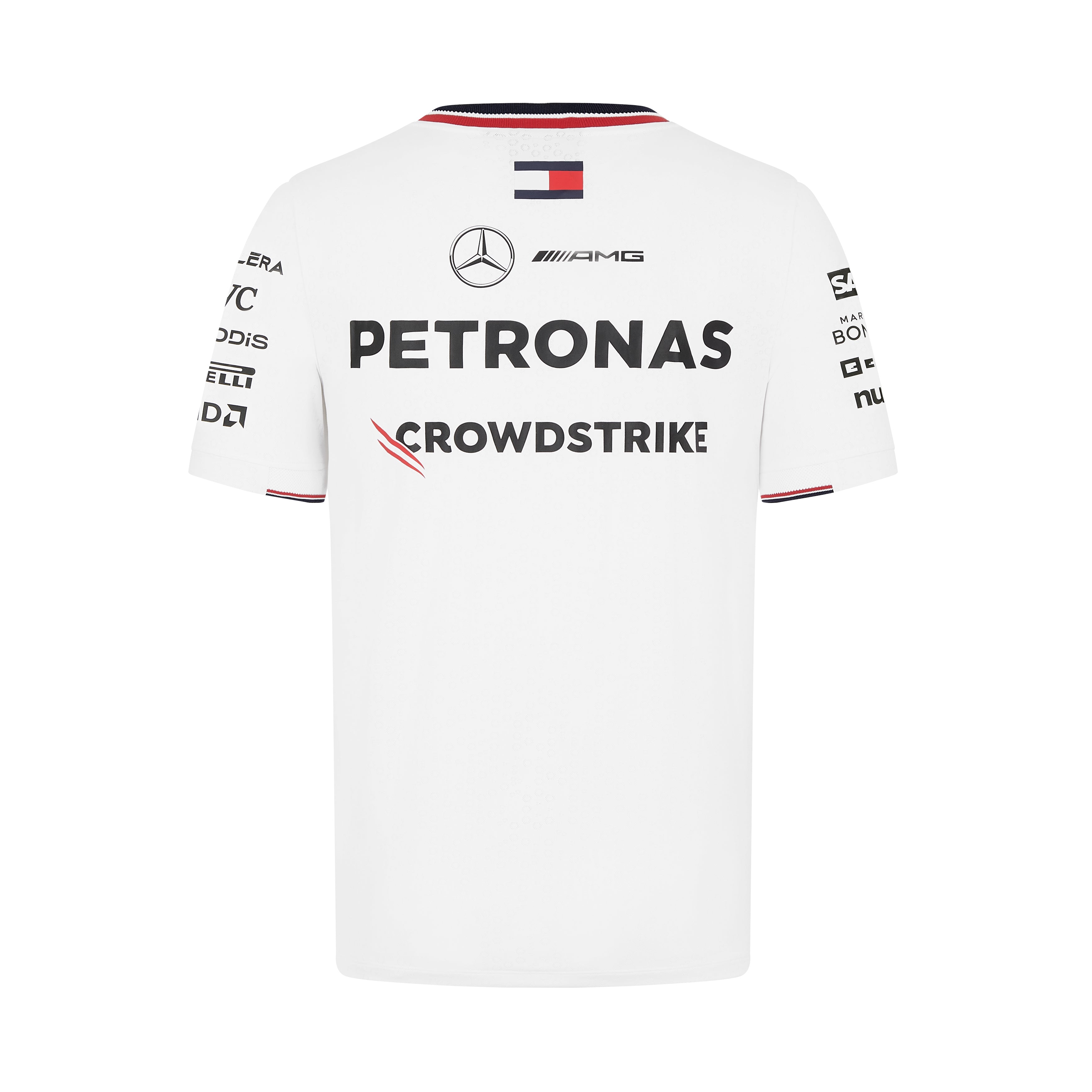 Mercedes AMG Petronas F1 2024 Men's Team Driver T-Shirt White