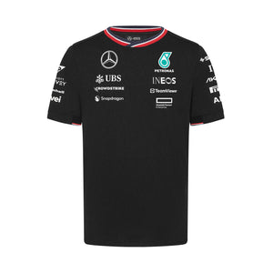 Mercedes AMG Petronas F1 2024 Men's Team Driver T-Shirt Black