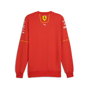 Scuderia Ferrari F1 Men's 2024 Team Crew Neck Sweatshirt Red