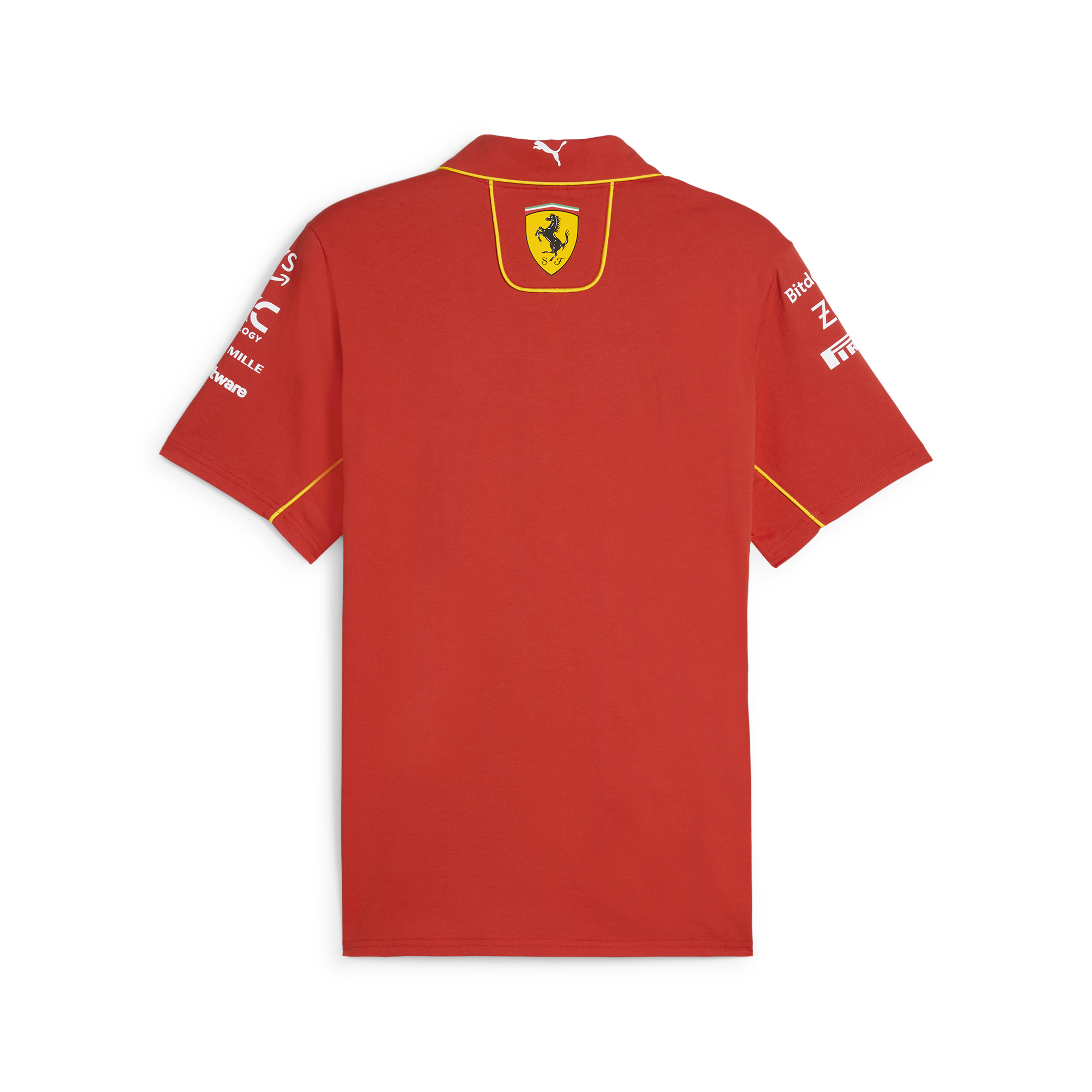 Scuderia Ferrari F1 Men's 2024 Team Polo Red