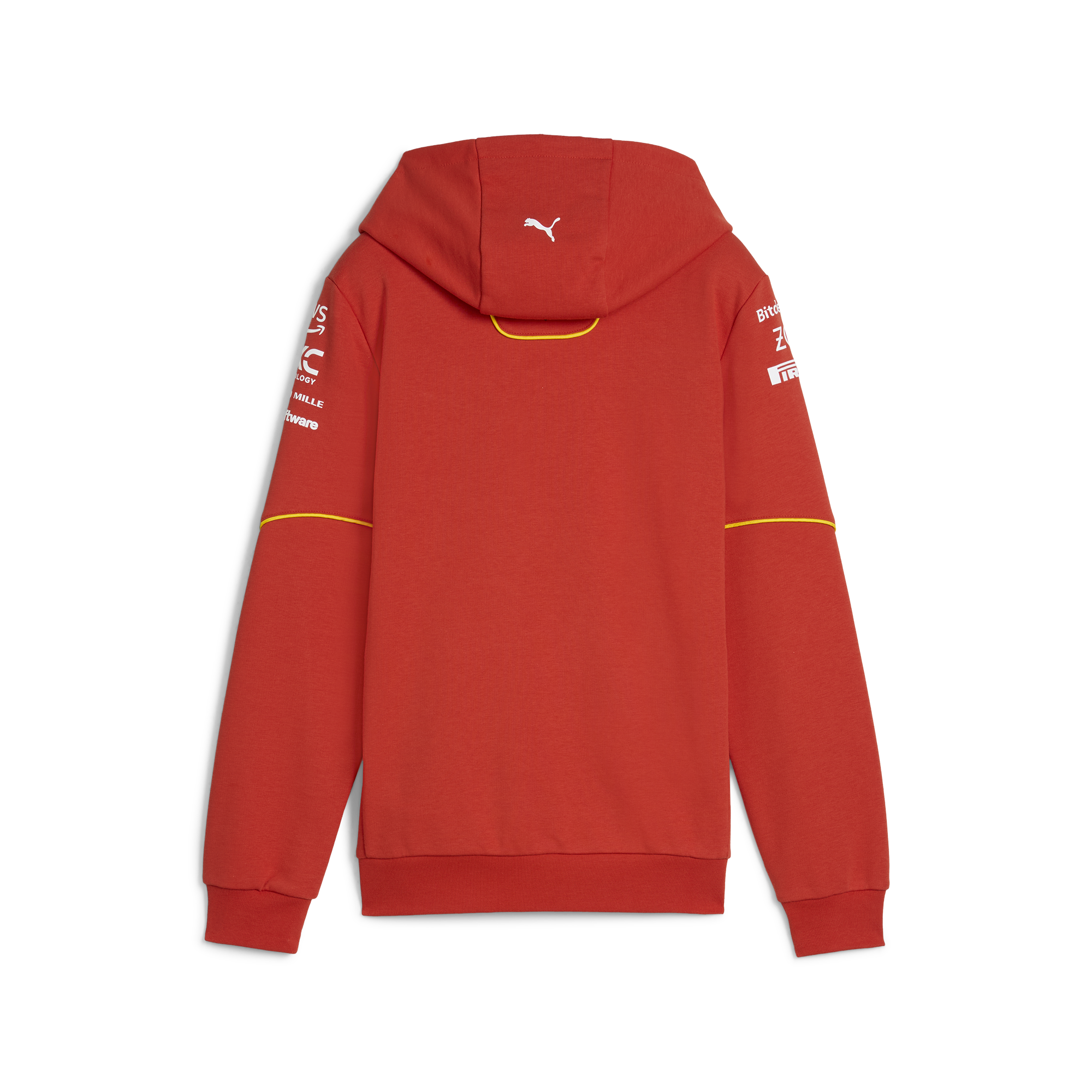Scuderia Ferrari F1 Kid's 2024 Team Hooded Sweatshirt Red