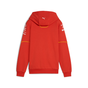 Scuderia Ferrari F1 Kid's 2024 Team Hooded Sweatshirt Red