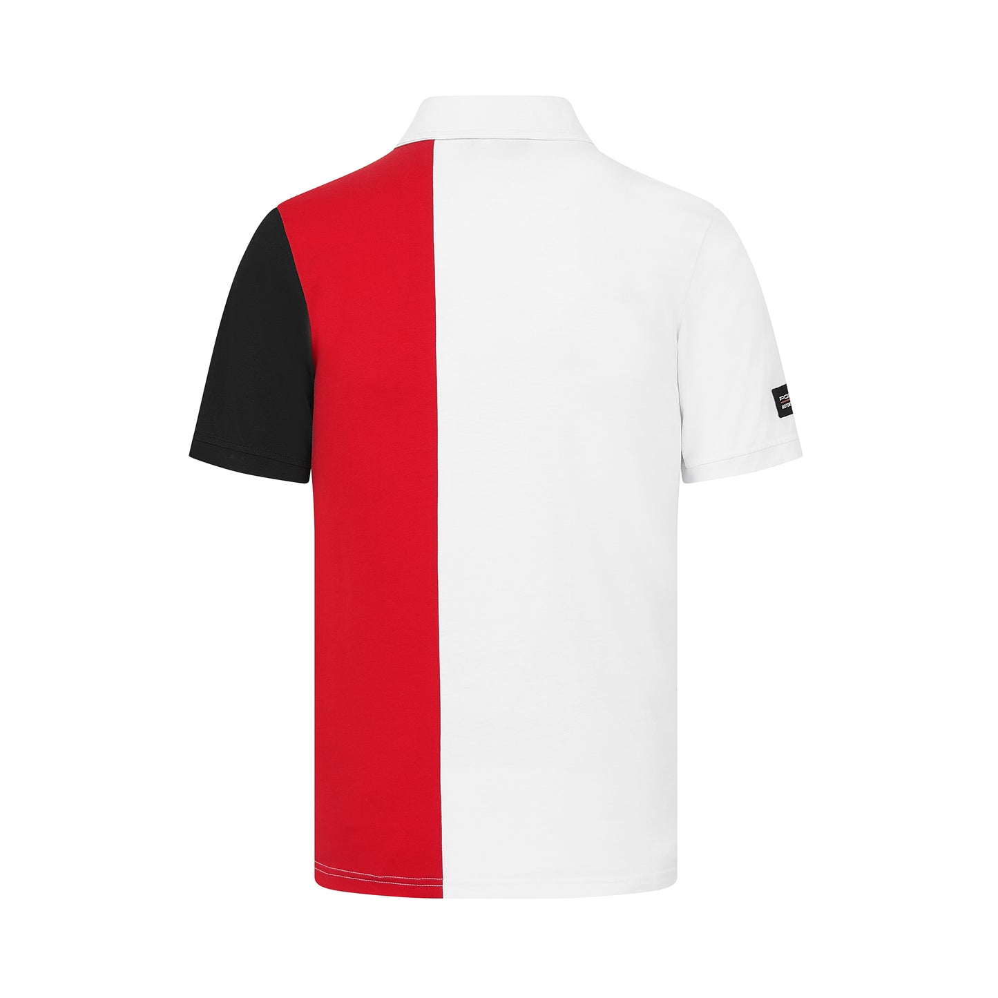 Porsche Motorsport Men's Stripe Polo Shirt White