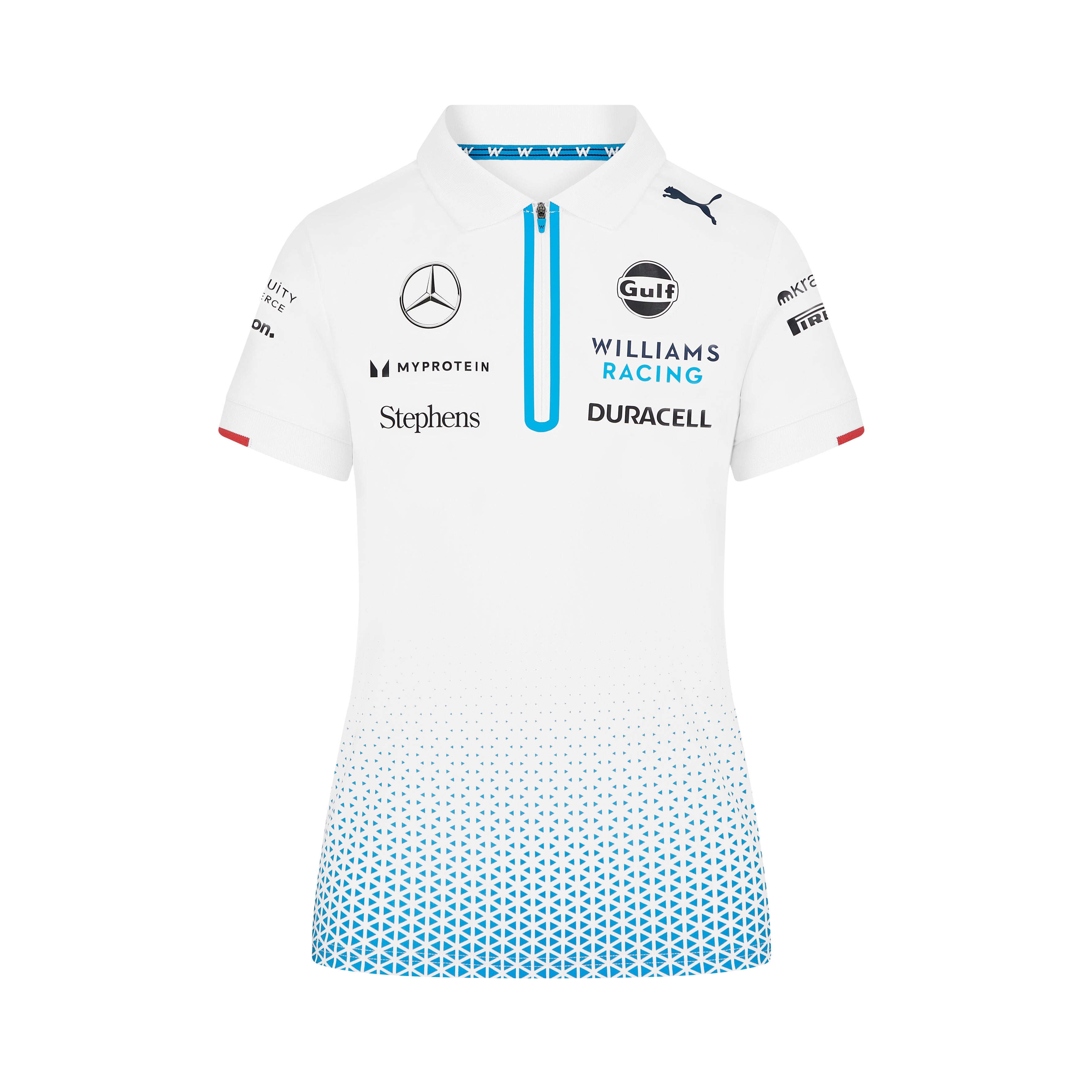 Williams Racing 2024 Women's Team Polo Shirt White