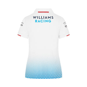 Williams Racing 2024 Women's Team Polo Shirt White