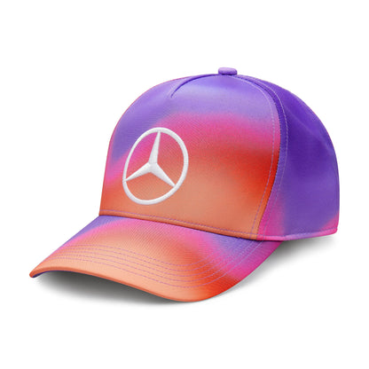 Mercedes Benz F1 Special Edition Lewis Hamilton USA Austin GP Hat Multi