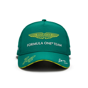 Aston Martin F1 2024 KIDS Team Fernando Alonso Driver Hat Green