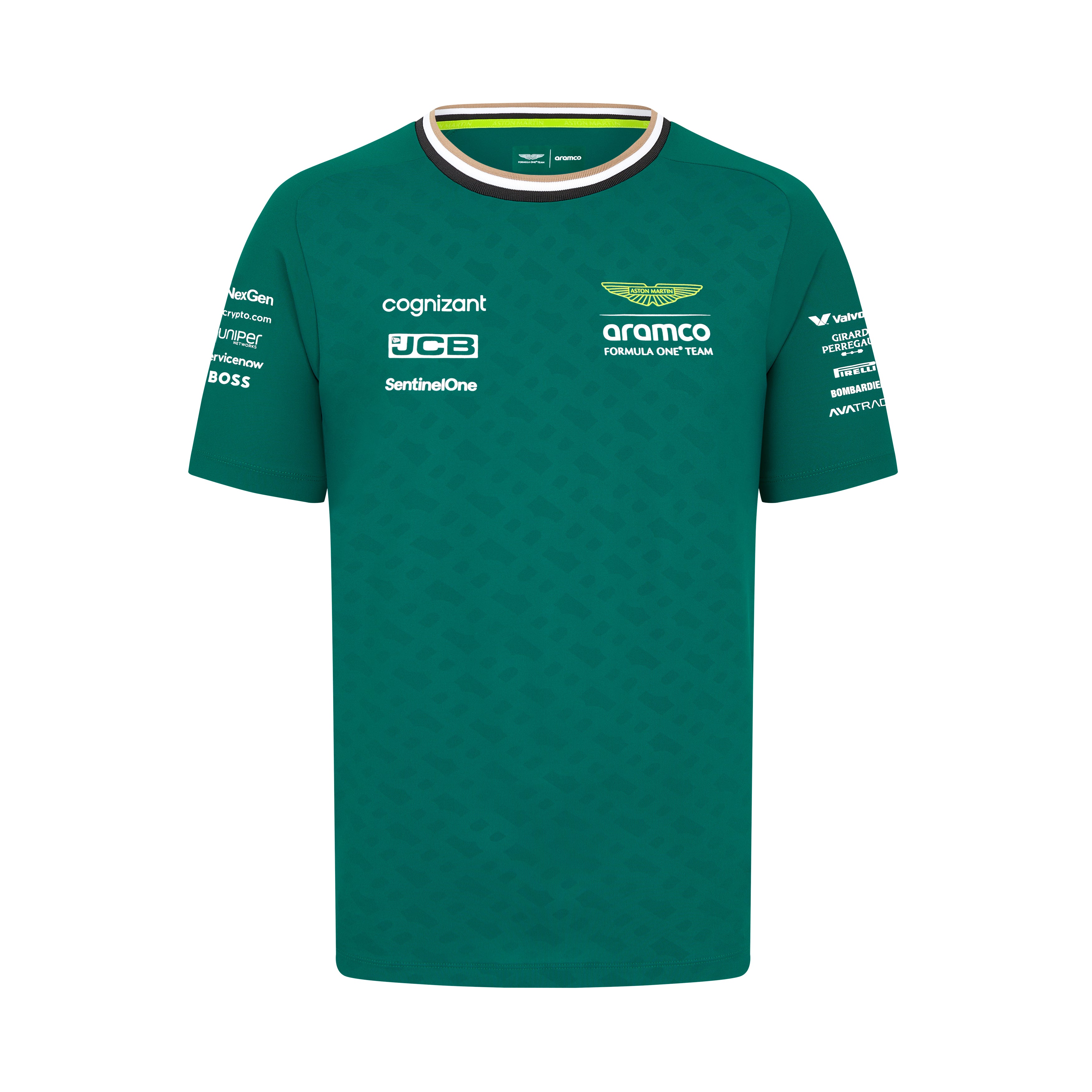 Aston Martin Cognizant F1 2024 Men's Lance Stroll Driver Team T-Shirt Green
