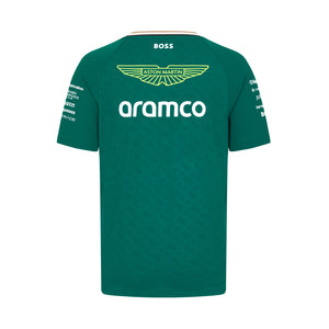 Aston Martin F1 Kid's 2024 Team T-Shirt Green
