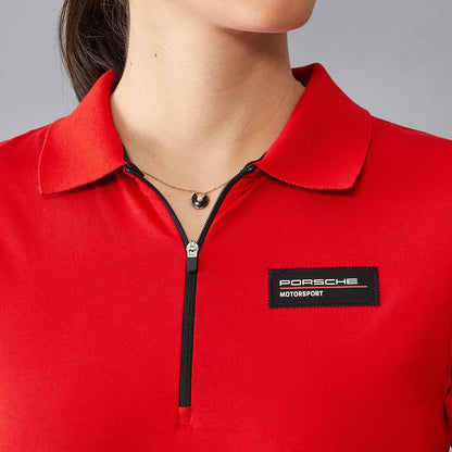 Porsche Motorsport Women's Polo Shirt Red