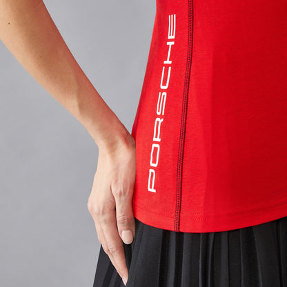 Porsche Motorsport Women's Polo Shirt Red