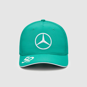 Mercedes AMG Petronas F1 Team 50 Years Baseball Hat Green