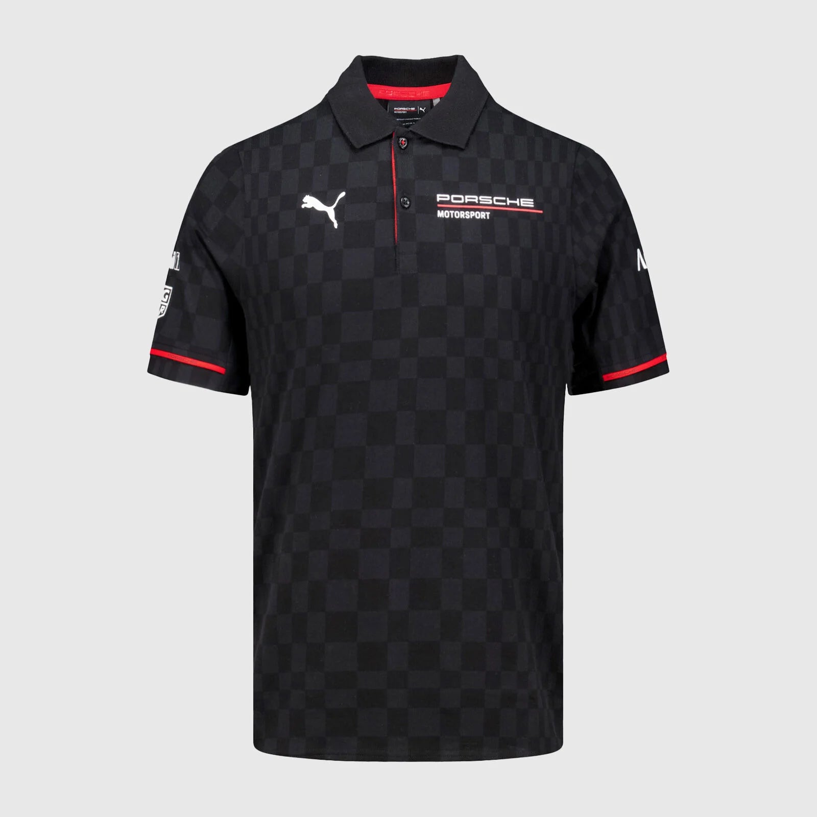 Porsche Motorsport Polo ブラック Porsche Men's Polo Shirt- Motorsport Fanwear – Porsche Exchange