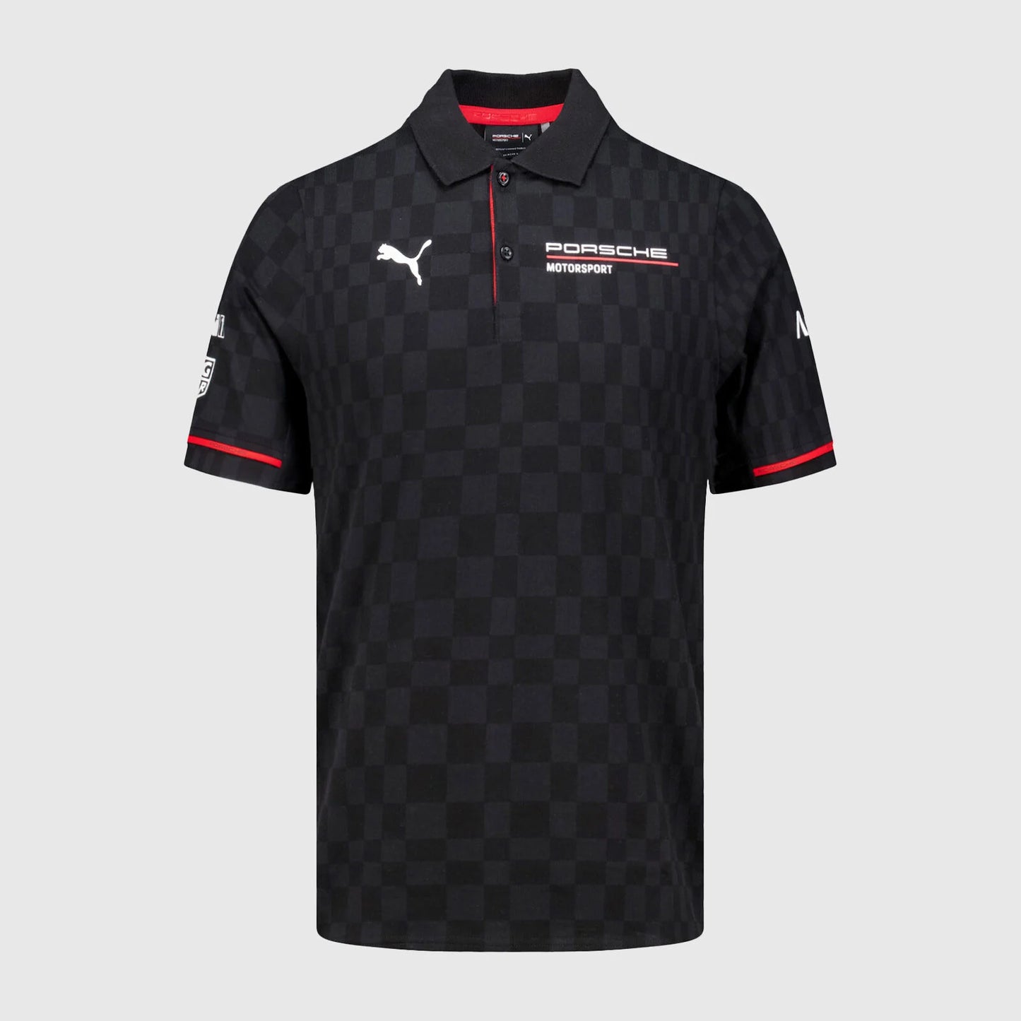 Porsche Motorsport Men's Team Polo Shirt Black