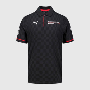 Porsche Motorsport Men's Team Polo Shirt Black
