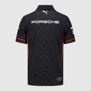 Porsche Motorsport Men's Team Polo Shirt Black