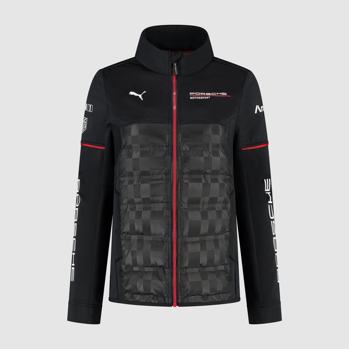 Porsche Motorsport Women's Team Hybrid Jacket Black