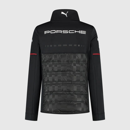 Porsche Motorsport Women's Team Hybrid Jacket Black