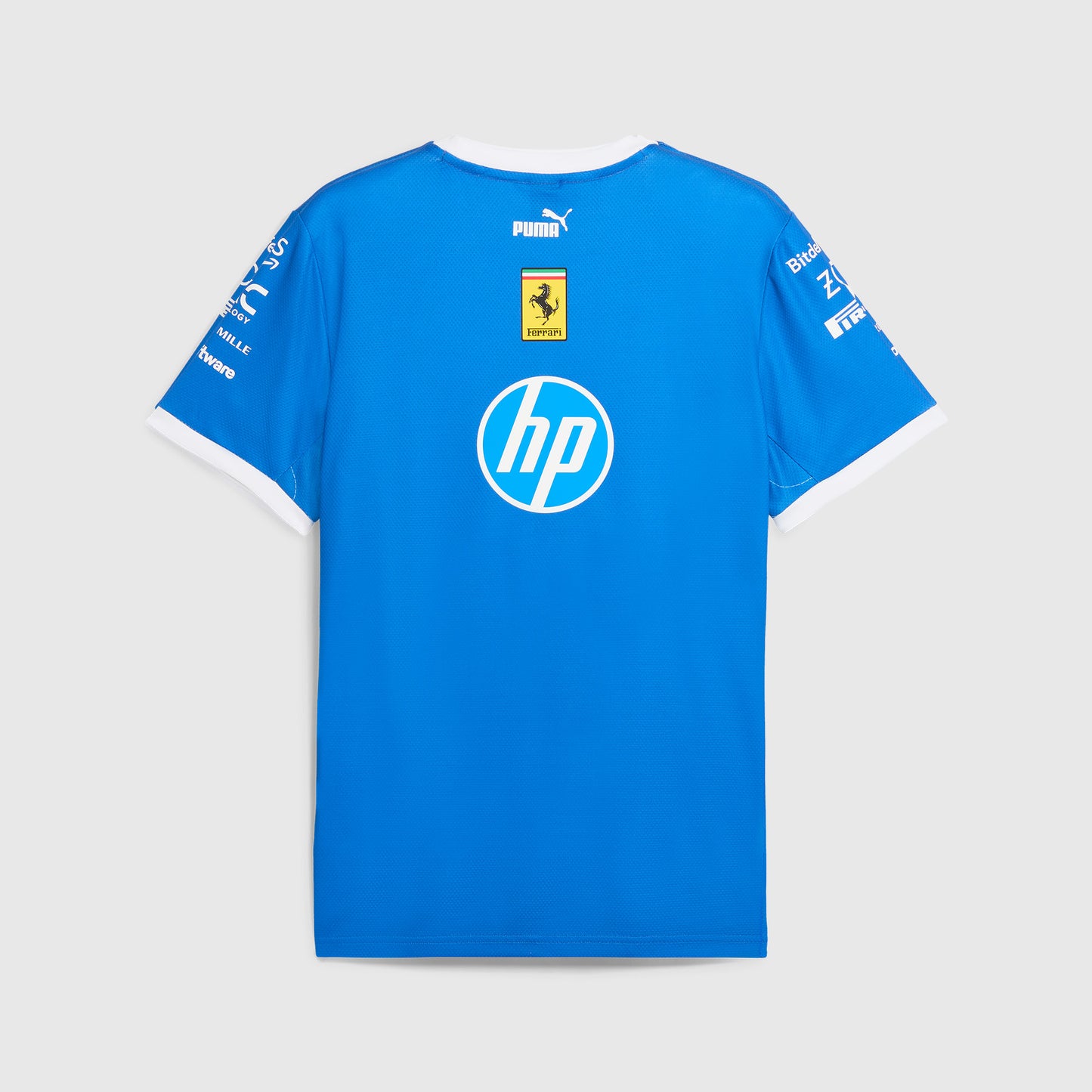 Scuderia Ferrari 2025 Team Special Edition Monza T-Shirt Blue
