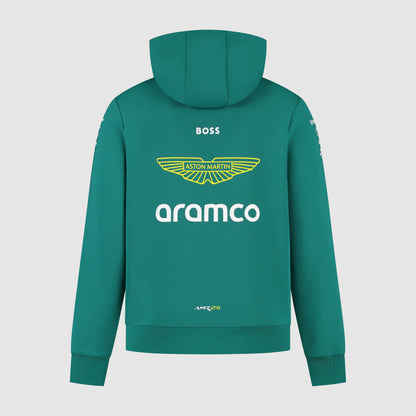 Aston Martin F1 2025 Men's Team Hooded Sweatshirt Green