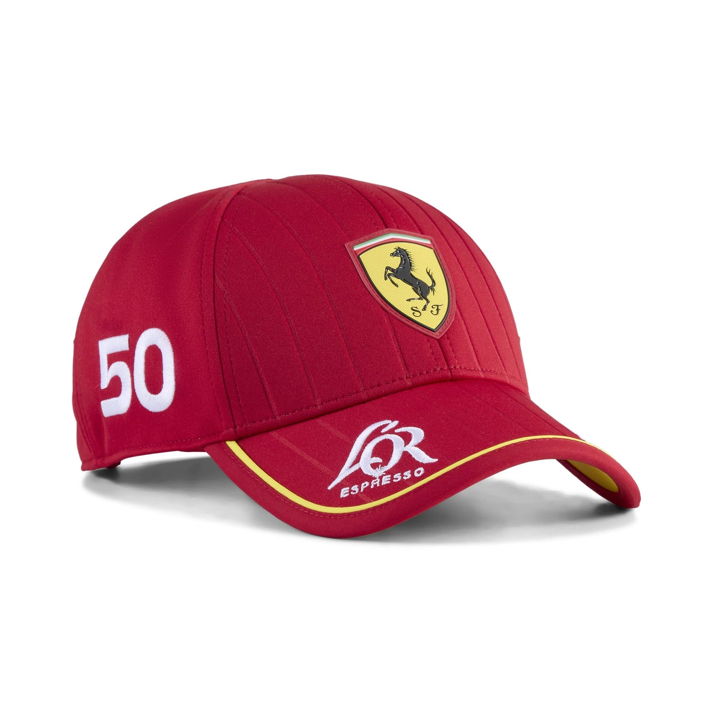 Scuderia Ferrari Hypercar Le Mans 2025 #50 Team Hat Dark Red