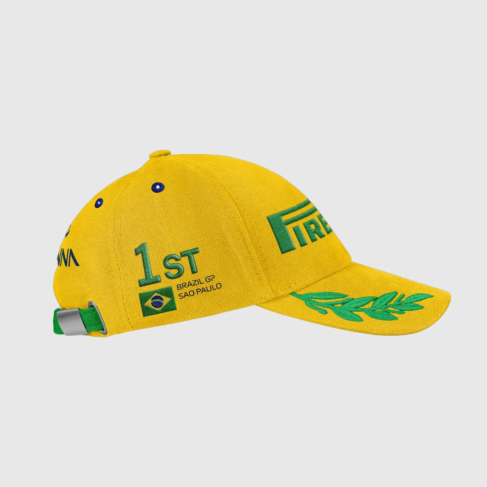 Pirelli Special Edition Brazil GP Senna Podium Hat Yellow