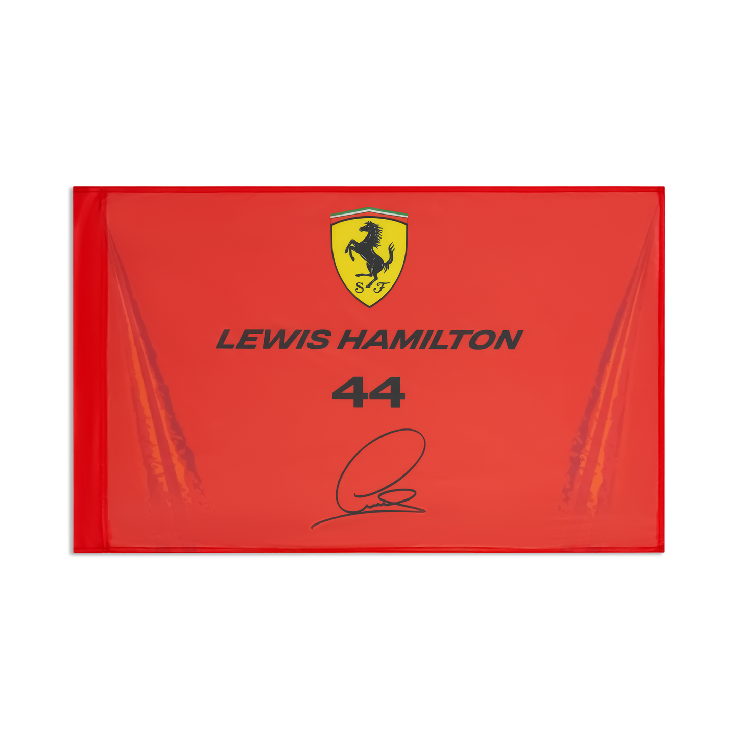 Scuderia Ferrari F1 Lewis Hamilton Flag Red