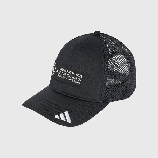 Mercedes AMG Petronas F1 Trucker Hat Black