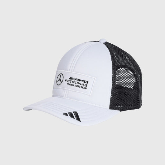 Mercedes AMG Petronas F1 Trucker Hat White