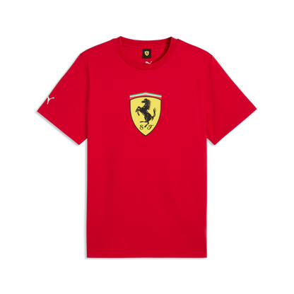 Scuderia Ferrari F1 Fanwear Large Shield T-Shirt Red