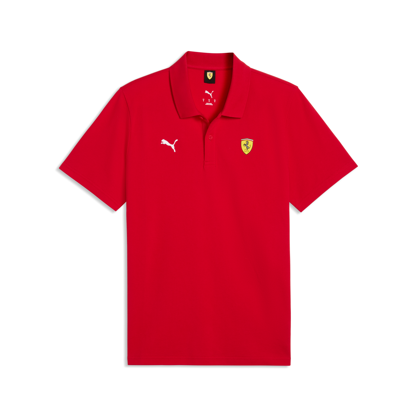 Scuderia Ferrari F1 Men's Fanwear Polo Shirt Red