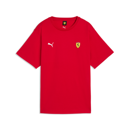Scuderia Ferrari F1 Women's Small Shield T-Shirt Red