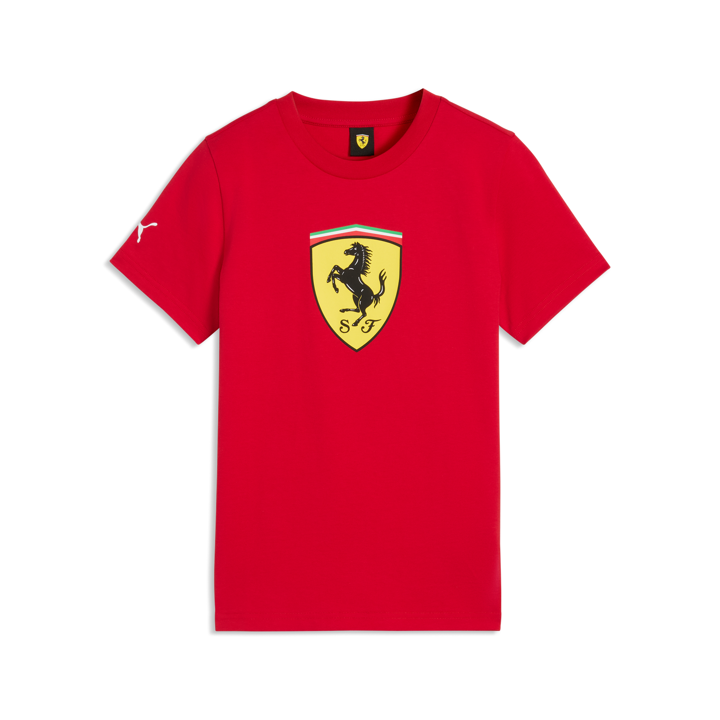 Scuderia Ferrari F1 Kids Shield T-Shirt Red