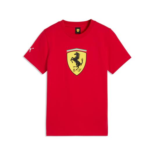Scuderia Ferrari F1 Kids Shield T-Shirt Red