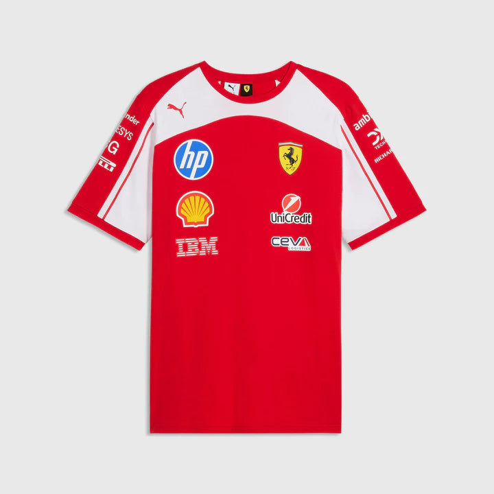 Scuderia Ferrari F1 2026 Men's Team T-Shirt Red