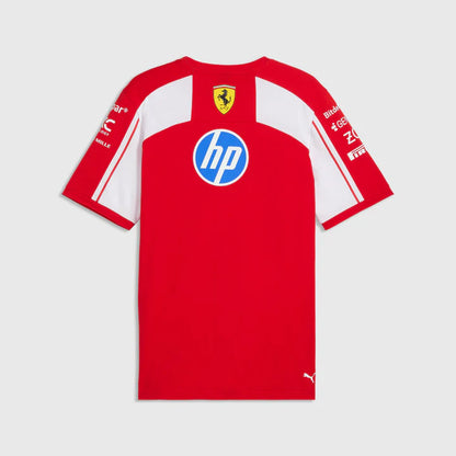 Scuderia Ferrari F1 2026 Kids Team T-Shirt Red