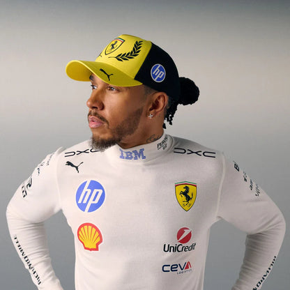 Scuderia Ferrari F1 Lewis Hamilton British Silverstone GP 2026 Special Edition Hat Yellow