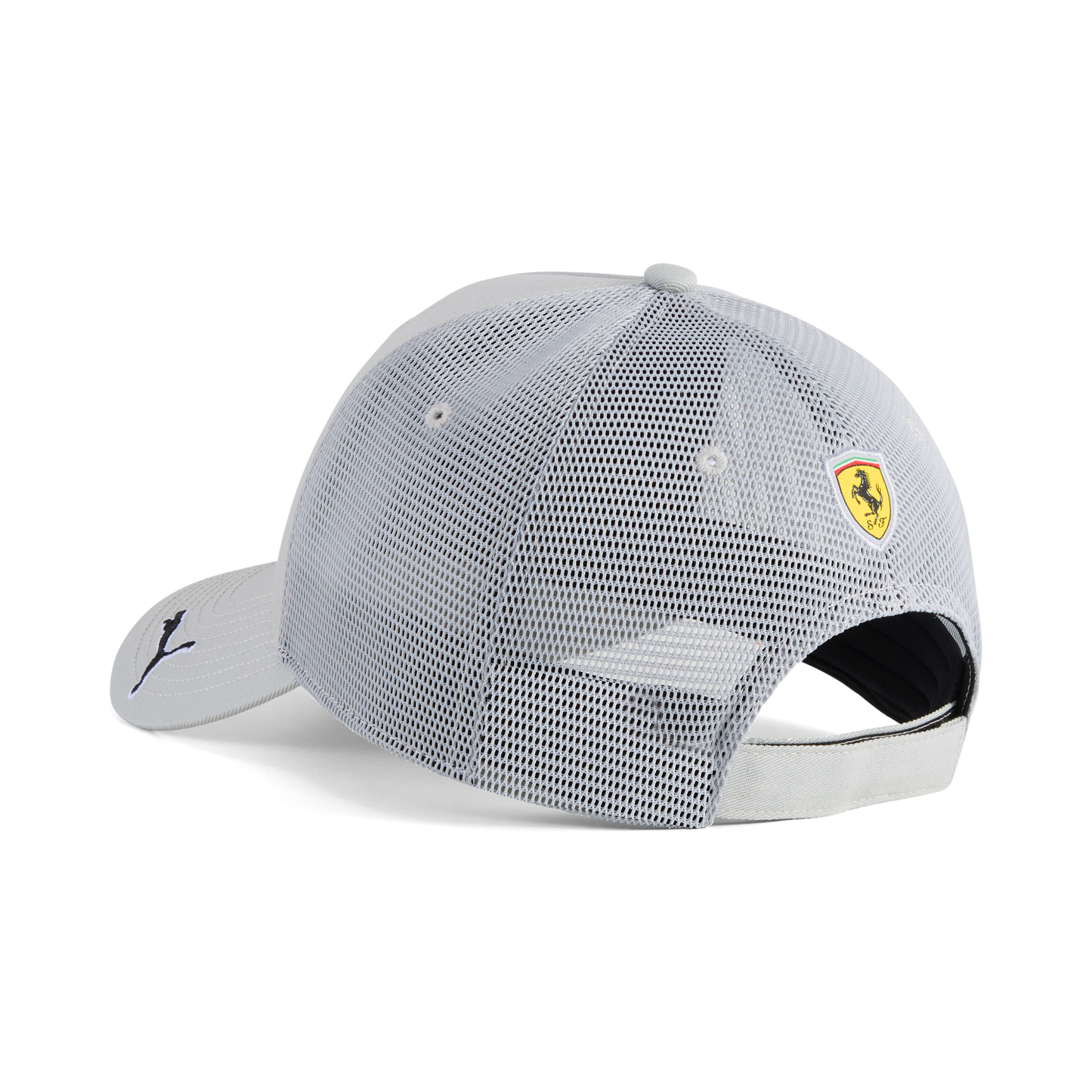 Scuderia Ferrari F1 Race Trucker Hat Light Grey